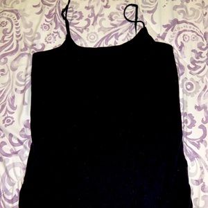 Banana Republic - Black Bra Lined Tank Top Medium